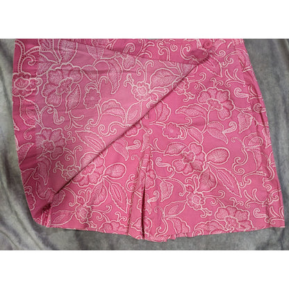 Vintage Pink Paisley Wrap Skort by White Stag