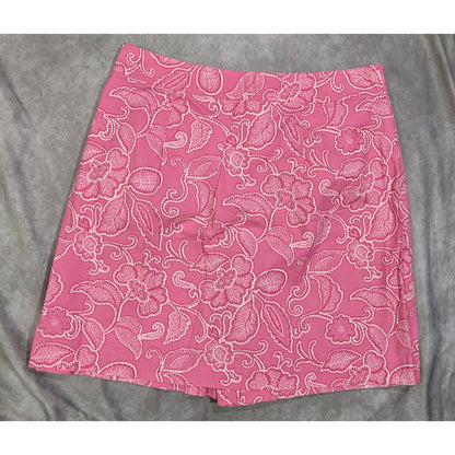 Vintage Pink Paisley Wrap Skort by White Stag