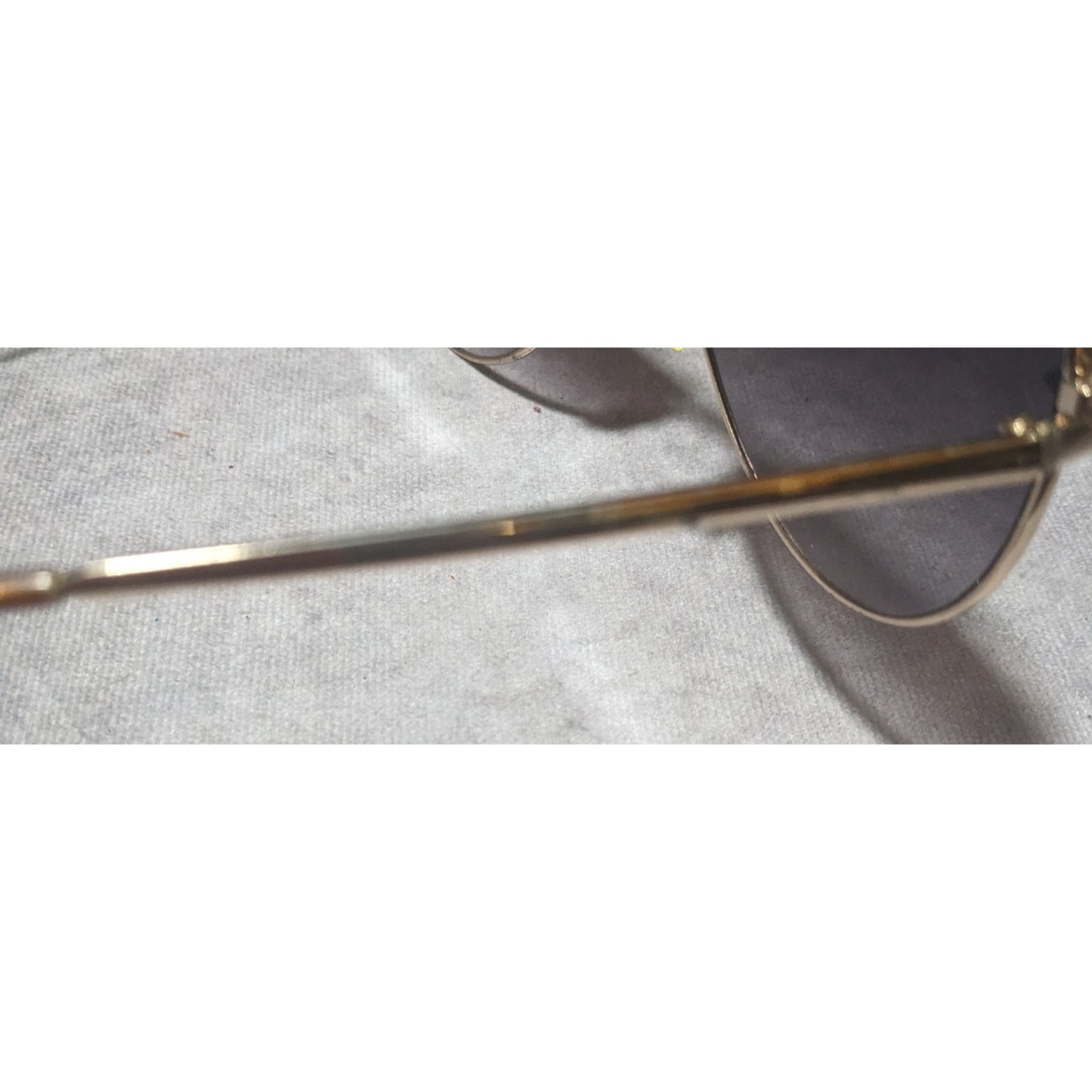 Quay x Desi Sahara Gold Aviator Sunglasses