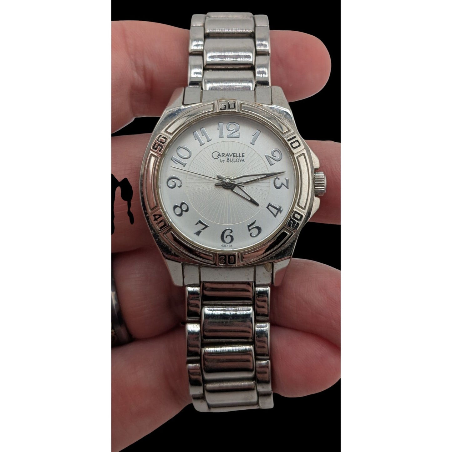 Caravelle By Bulova Womens Stainless Steel Watch
