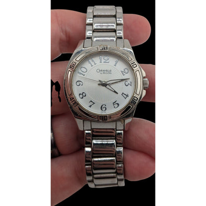 Caravelle By Bulova Womens Stainless Steel Watch