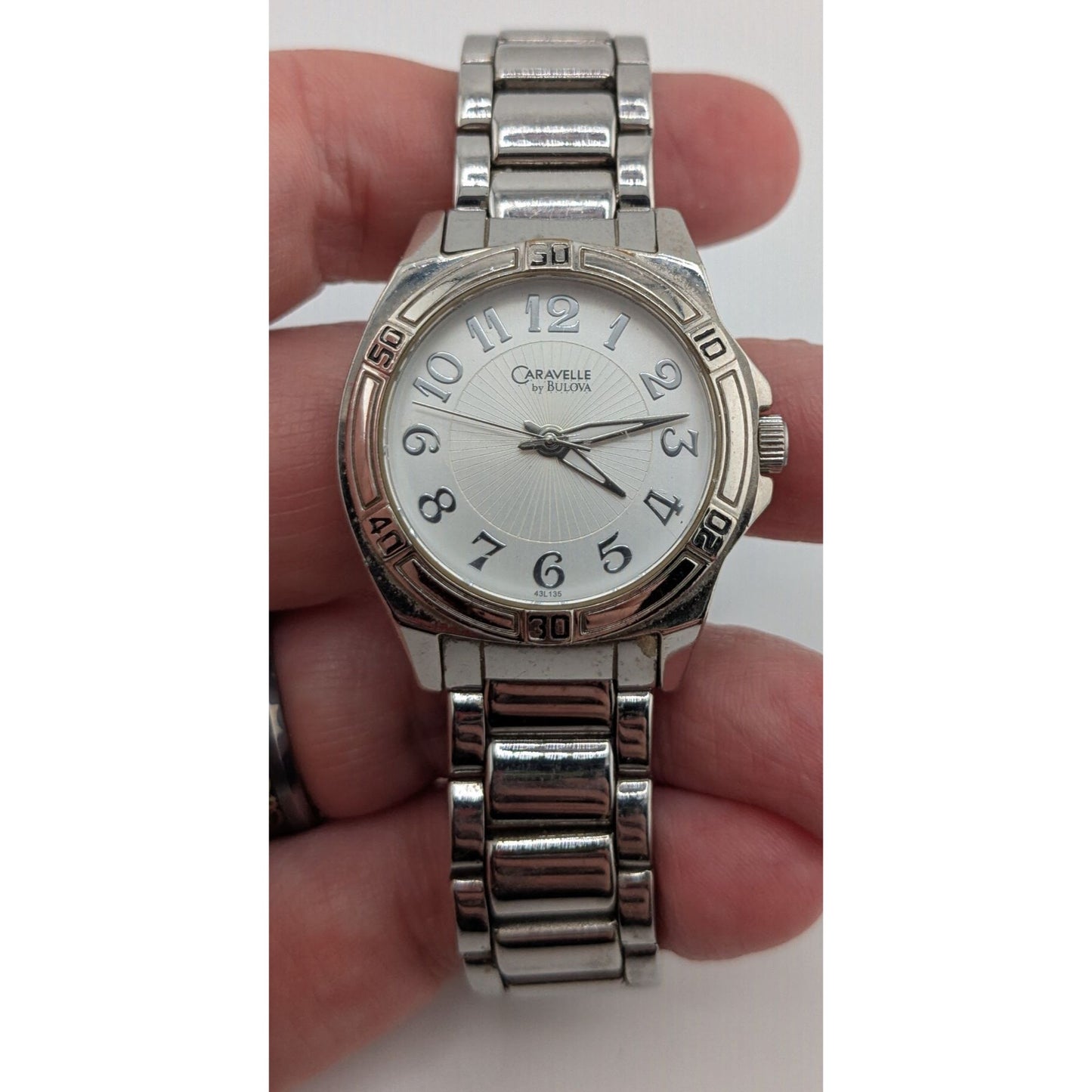 Caravelle By Bulova Womens Stainless Steel Watch
