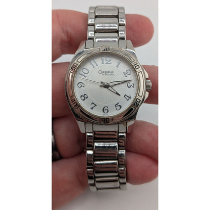 Caravelle By Bulova Womens Stainless Steel Watch