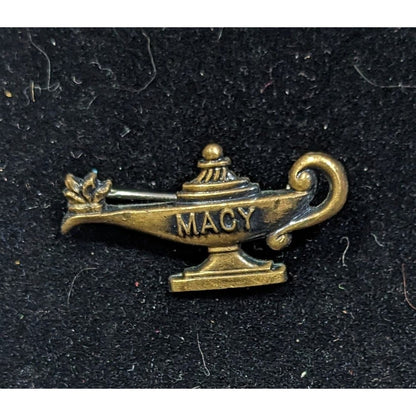 Vintage 60s Edith Macy Lamp Of Knowledge Event Girl Scout Collectible Pin