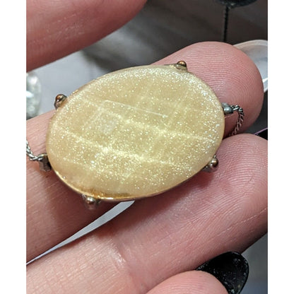 Y2K Style Gemmed And Beaded Opera Length Station Necklace