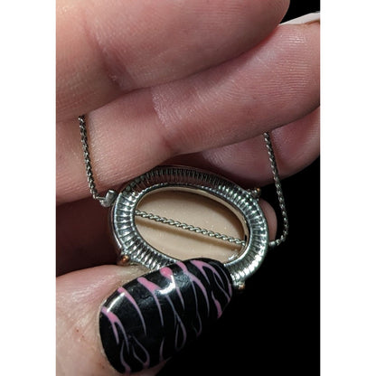 Y2K Style Gemmed And Beaded Opera Length Station Necklace