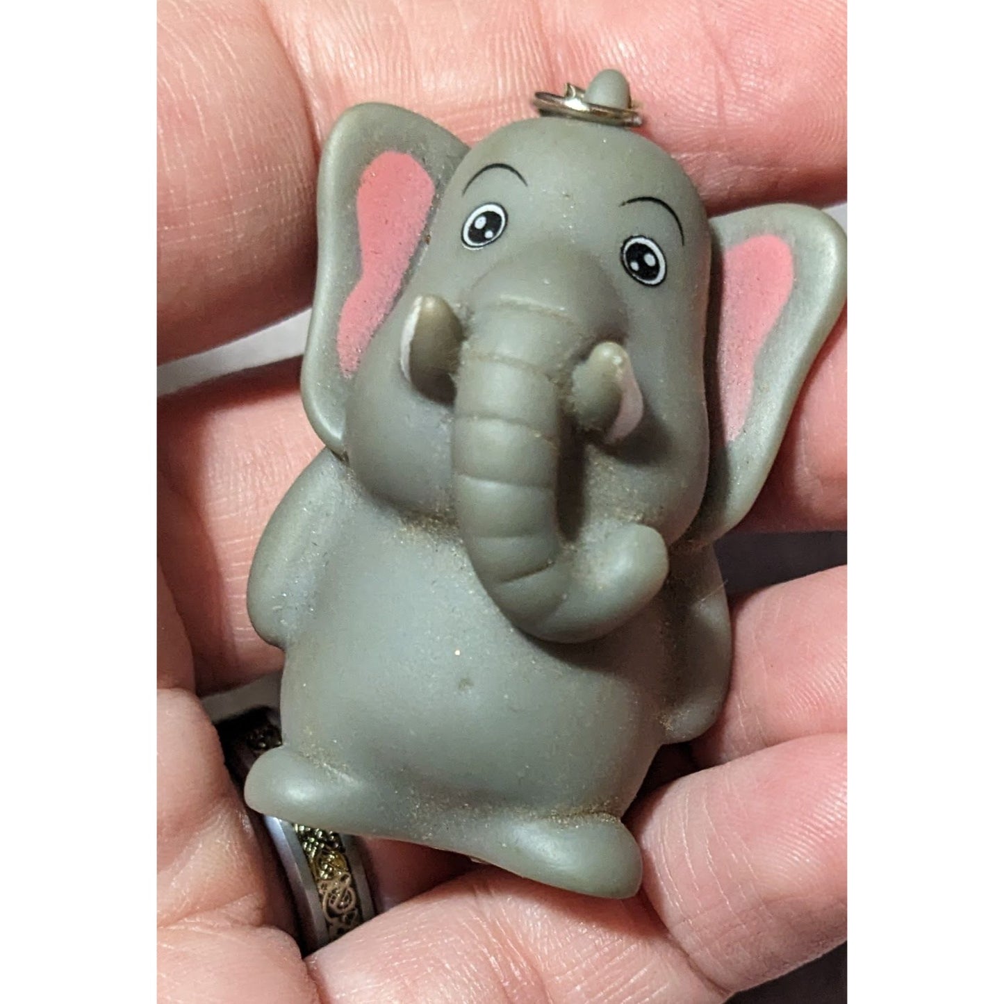 Cute Hollow Grey Elephant Figure by Believe Kids