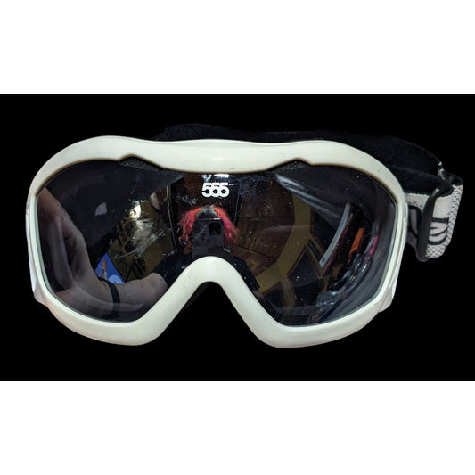 Triple Nickel 555 Black And White Snowboard Goggles