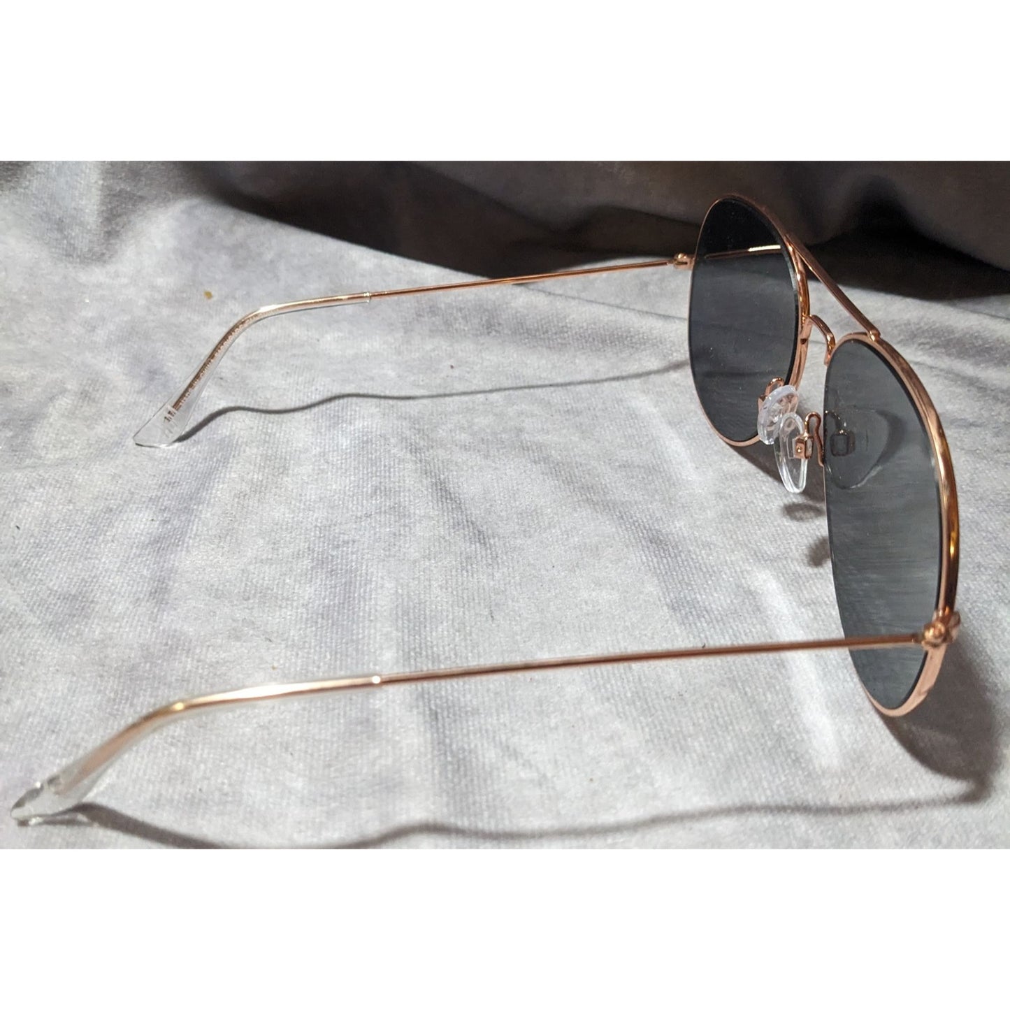 H&M Gold And Pink Mirror Lens Aviator Sunglasses