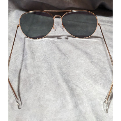 H&M Gold And Pink Mirror Lens Aviator Sunglasses