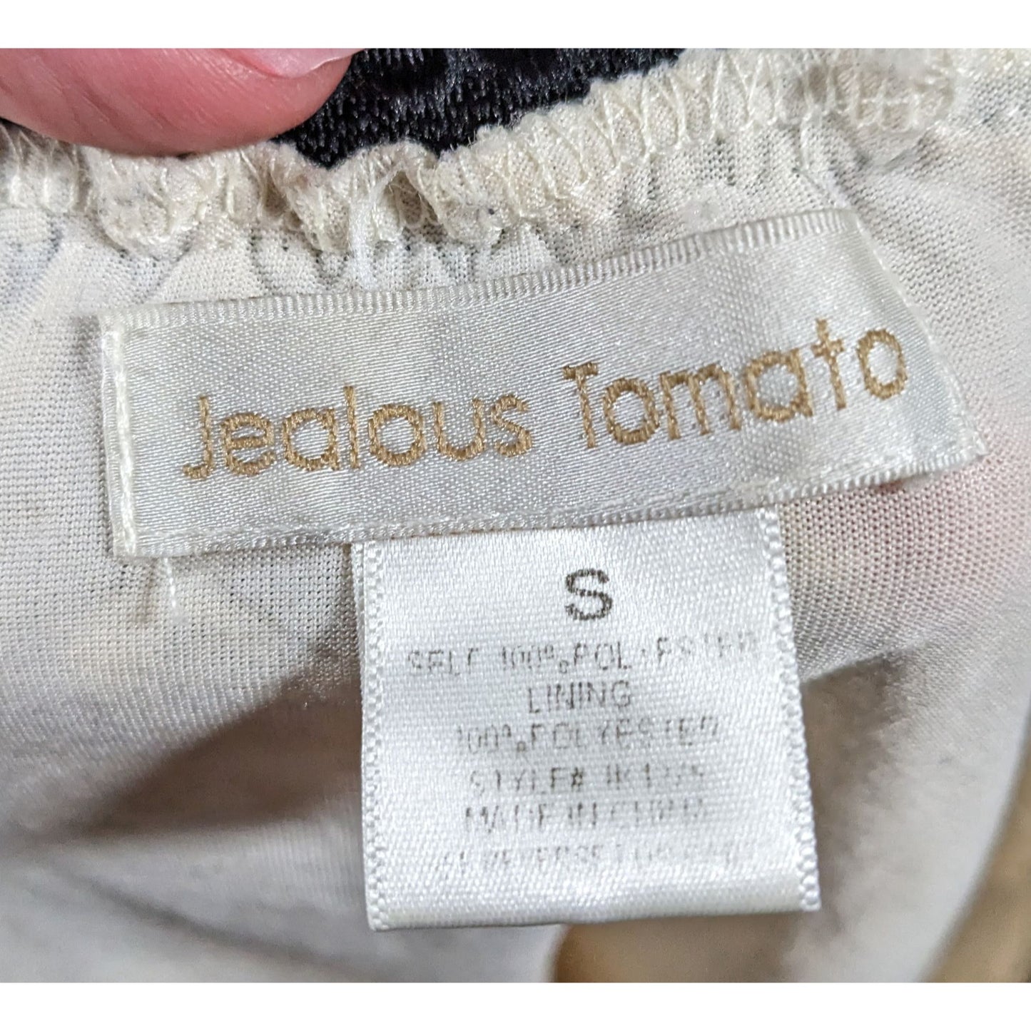 Jealous Tomato Coquette Heart Lace Skirt Size Small