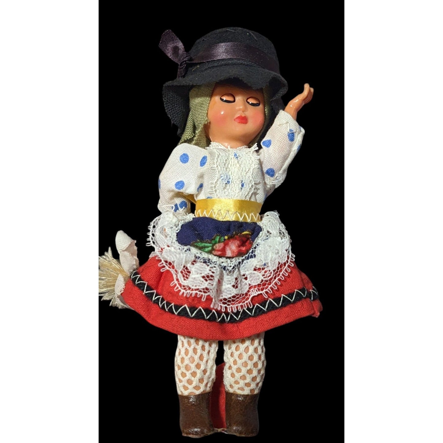 Vintage Portuguese Miniature Collectible Souvenir Doll