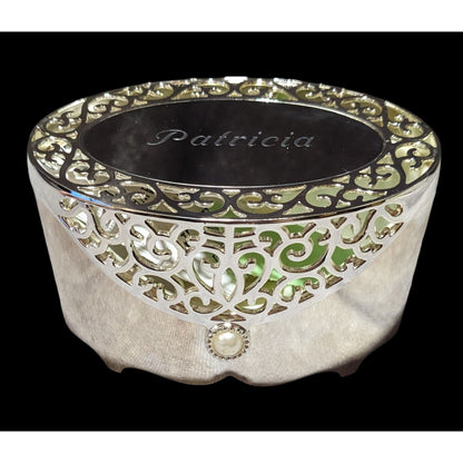 Things Remembered Silver Filigree Keepsake Box