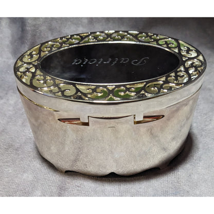 Things Remembered Silver Filigree Keepsake Box