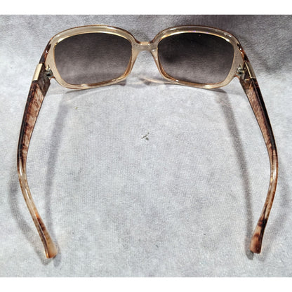 Adrienne Vittadini Translucent Speckled Tan Sunglasses