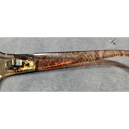 Adrienne Vittadini Translucent Speckled Tan Sunglasses