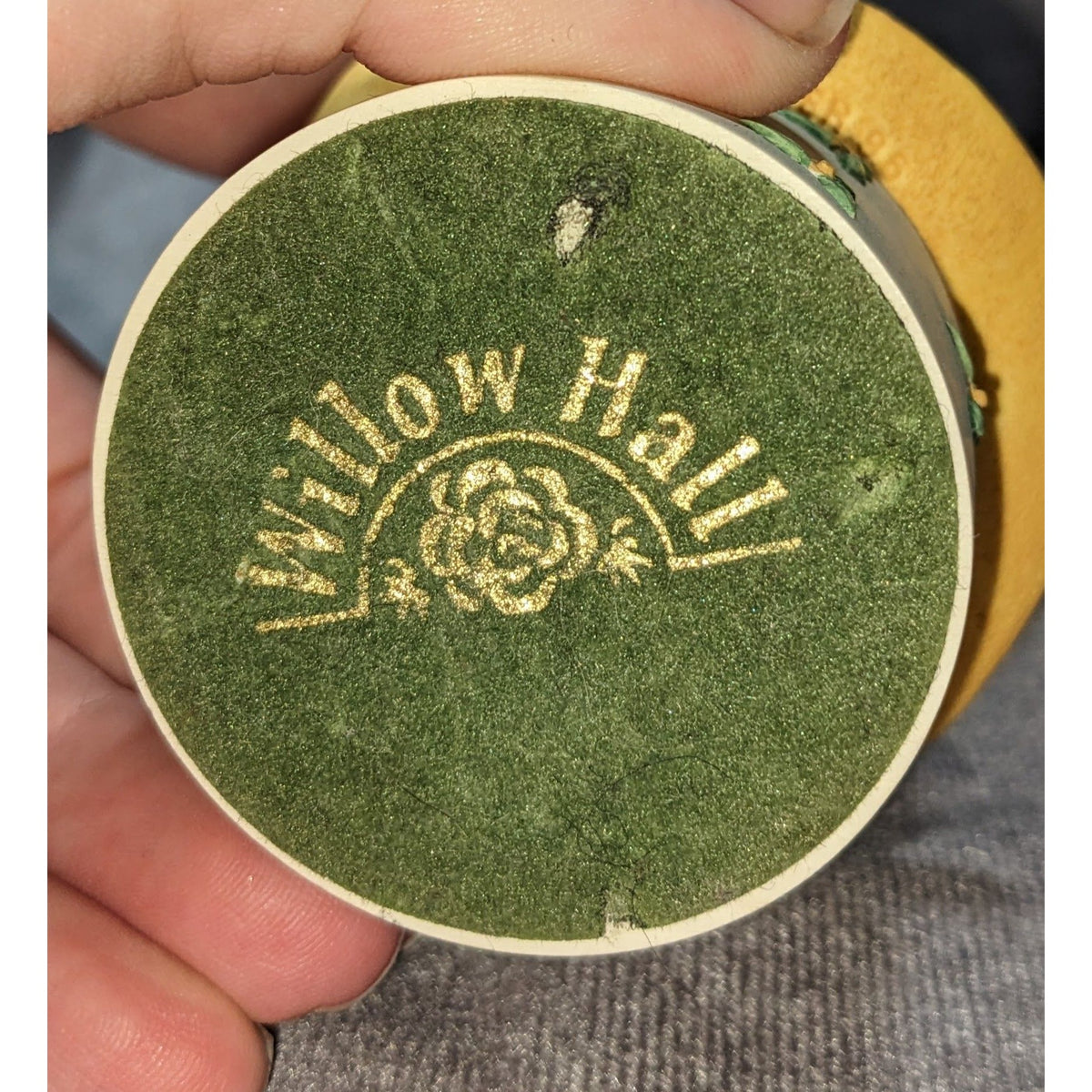 Vintage Willow Hall Felicity Floral Trinket Box Jane Asher 1995