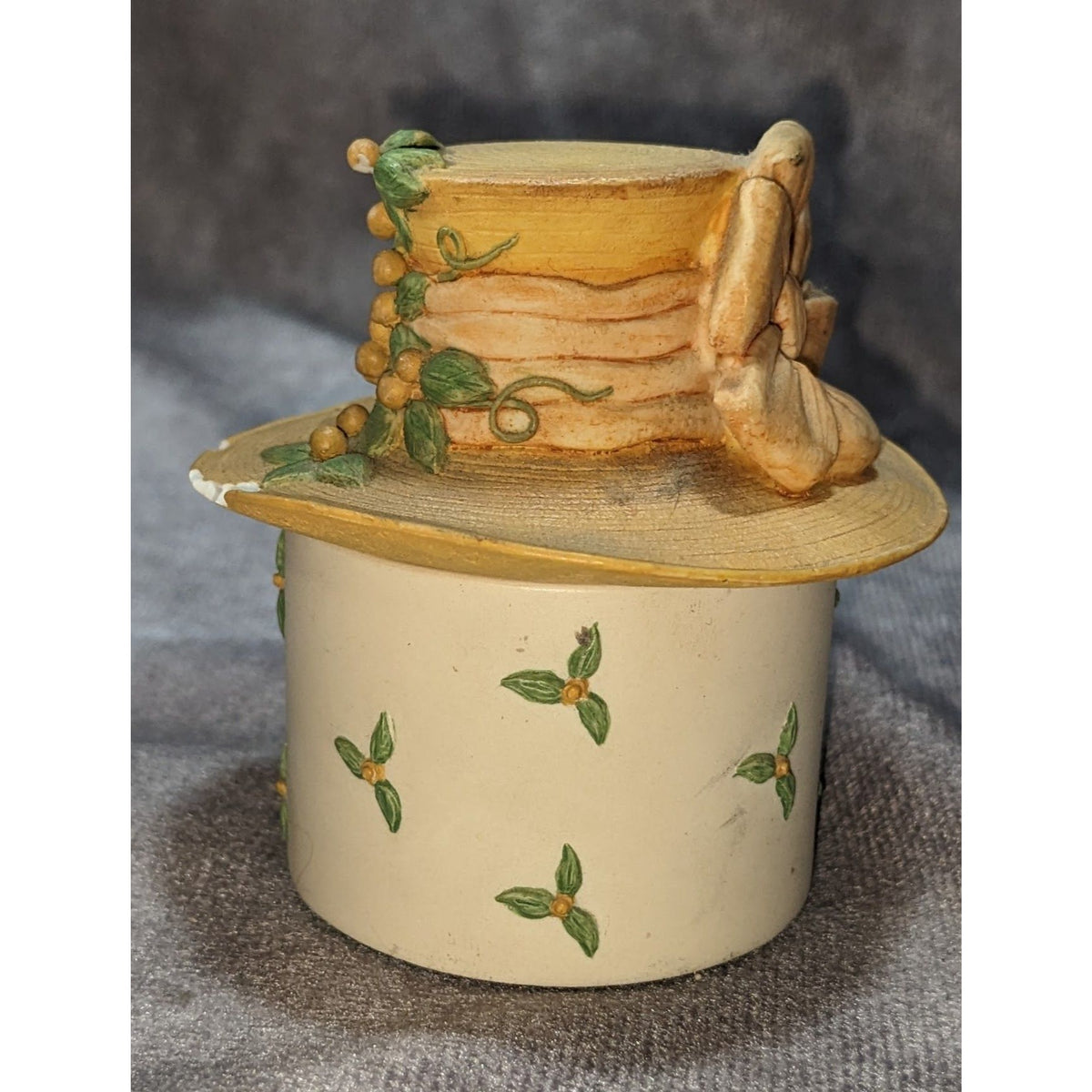 Vintage Willow Hall Felicity Floral Trinket Box Jane Asher 1995