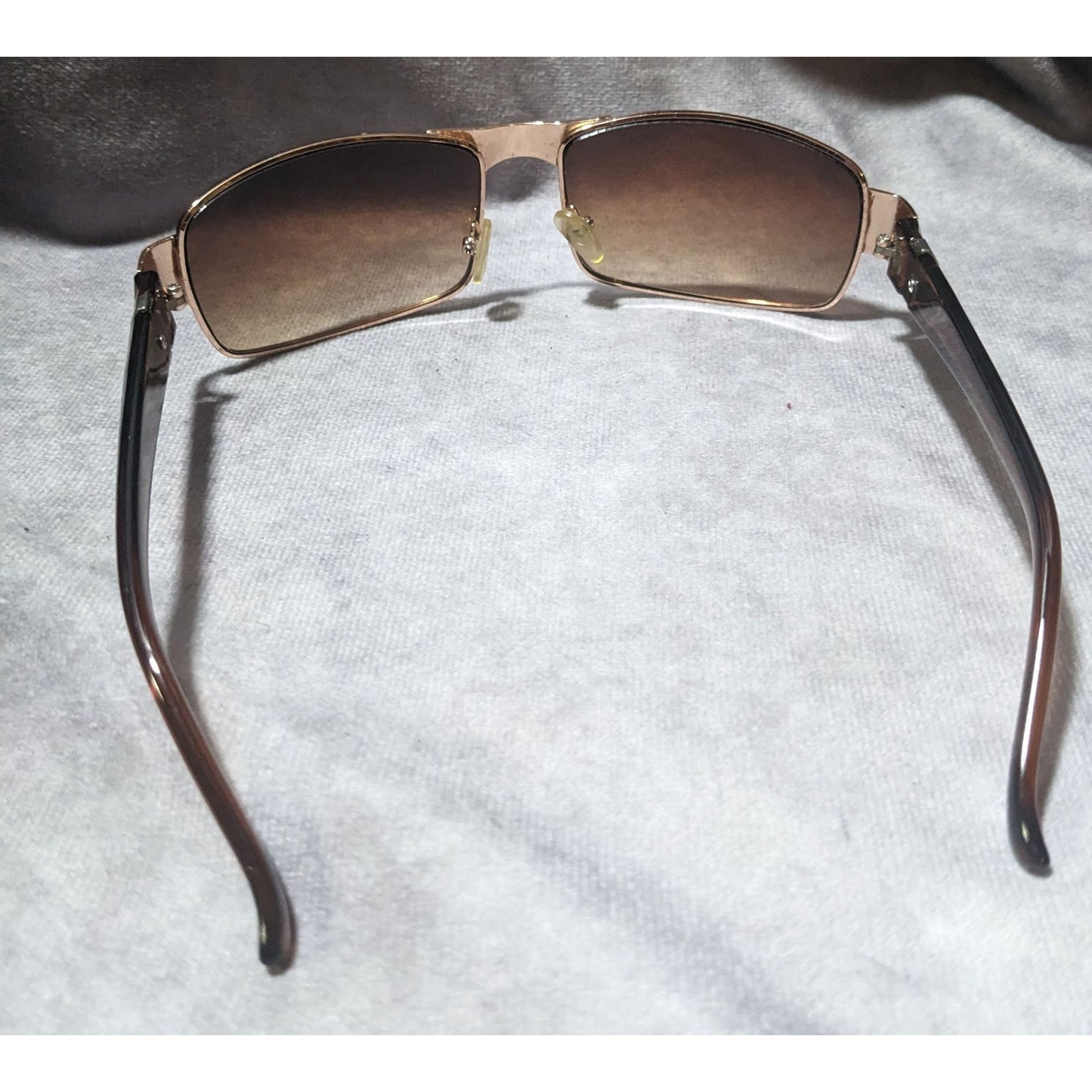 DG Brand Brown And Gold Fashion Sunglasses