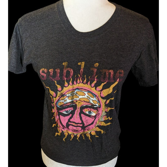 Retro 90s Style Sublime Distressed Graphic Tee