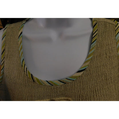 Vintage Nancy Bolen Petites For City Girl Rustic 80s Top