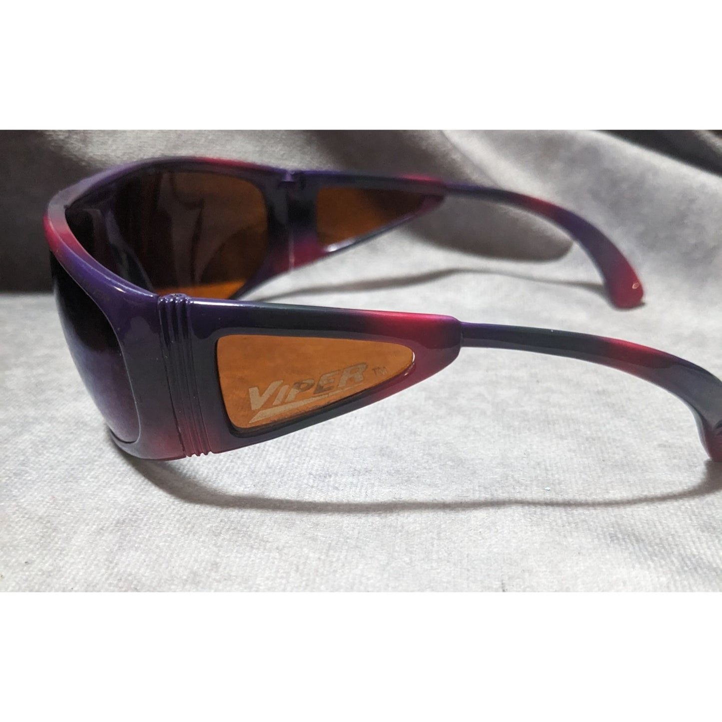 Vintage Viper Pink And Purple Sunglasses