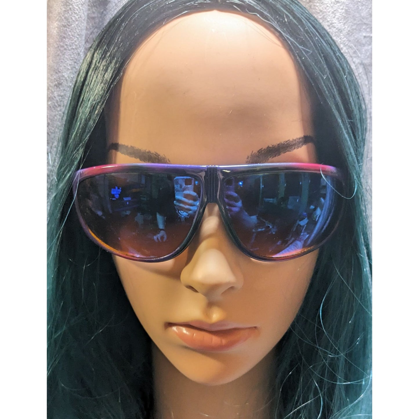 Vintage Viper Pink And Purple Sunglasses