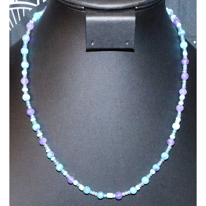 Meraidcore Candycore Glass Beaded Necklace