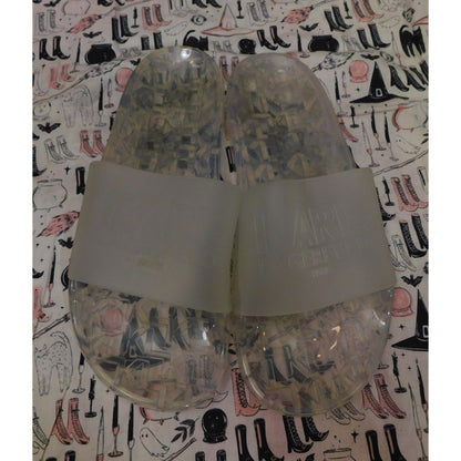 Karl Lagerfeld Paris Clear Jelly Slides