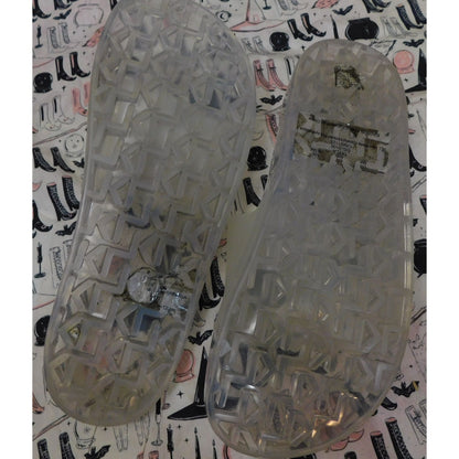 Karl Lagerfeld Paris Clear Jelly Slides