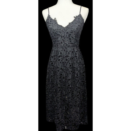 ASTR The Label Gothic Floral Lace Overlay Dress Size Medium