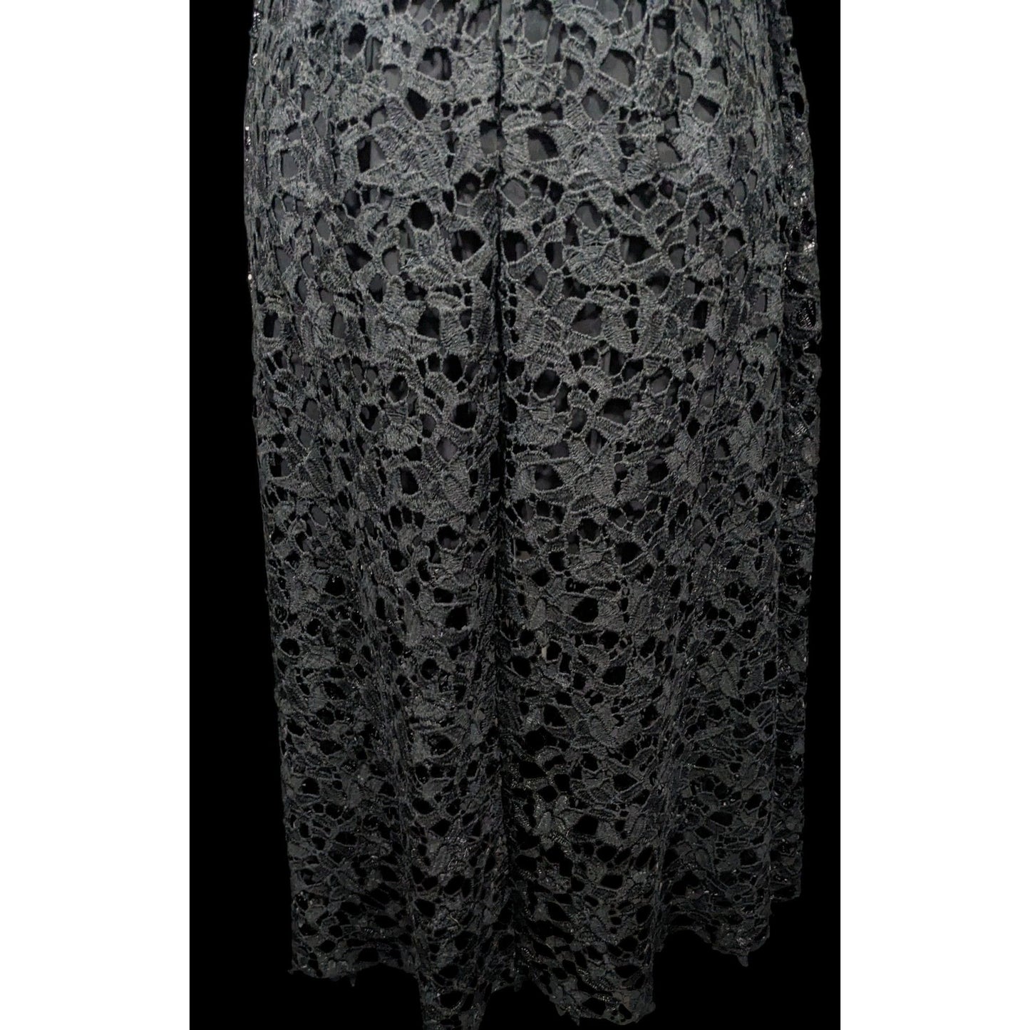 ASTR The Label Gothic Floral Lace Overlay Dress Size Medium
