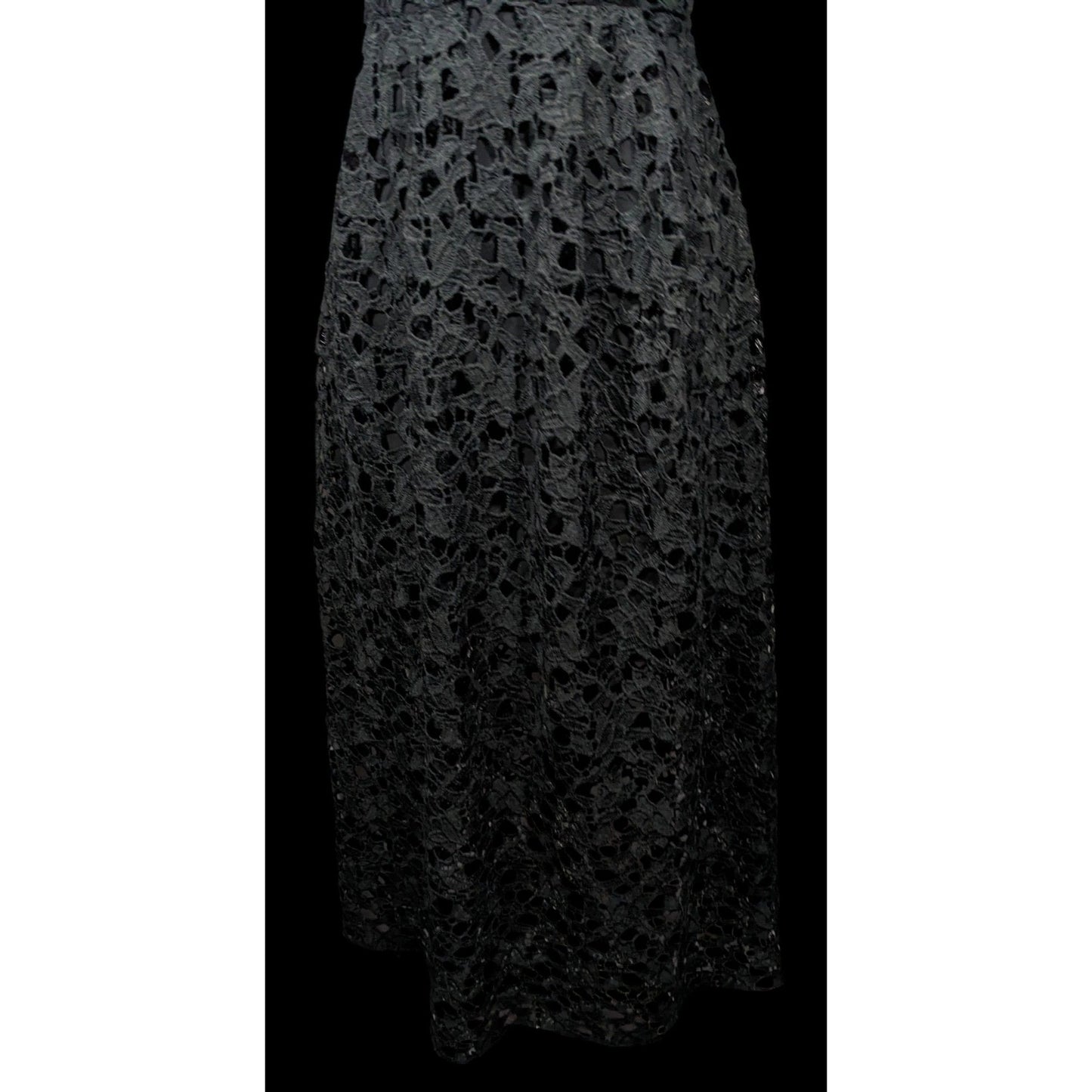 ASTR The Label Gothic Floral Lace Overlay Dress Size Medium