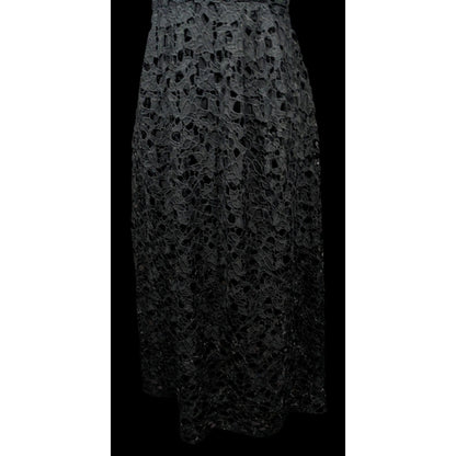 ASTR The Label Gothic Floral Lace Overlay Dress Size Medium