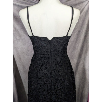 ASTR The Label Gothic Floral Lace Overlay Dress Size Medium