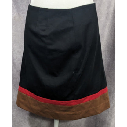 Preppy Color Block Skirt by Ann Taylor Loft