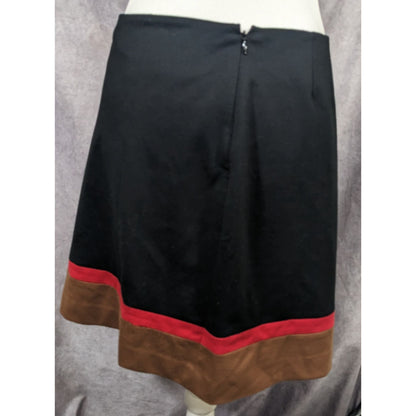 Preppy Color Block Skirt by Ann Taylor Loft