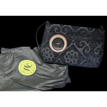 Helen Carlisle Gothic Upcycled Brocade Gothic Shoulder Bag