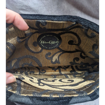 Helen Carlisle Gothic Upcycled Brocade Gothic Shoulder Bag