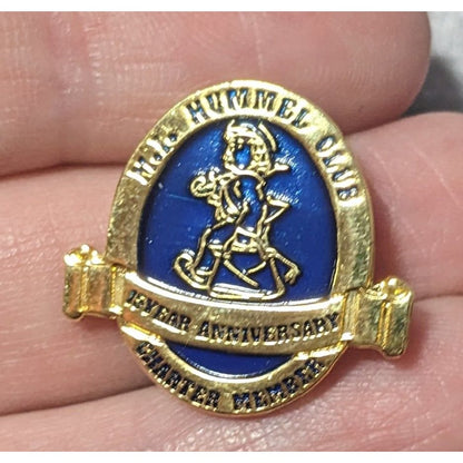 M.I. Hummel Club Charter Member 15 Year Anniversary Lapel Pin