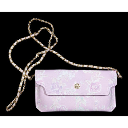 LoveShackFancy Coquette Pink Floral Mini Crossbody Bag