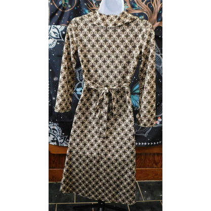 Vintage Jus D'Orange Paris 70s Style Wrap Dress