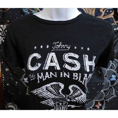 Johnny Cash The Man In Black Music  Tee