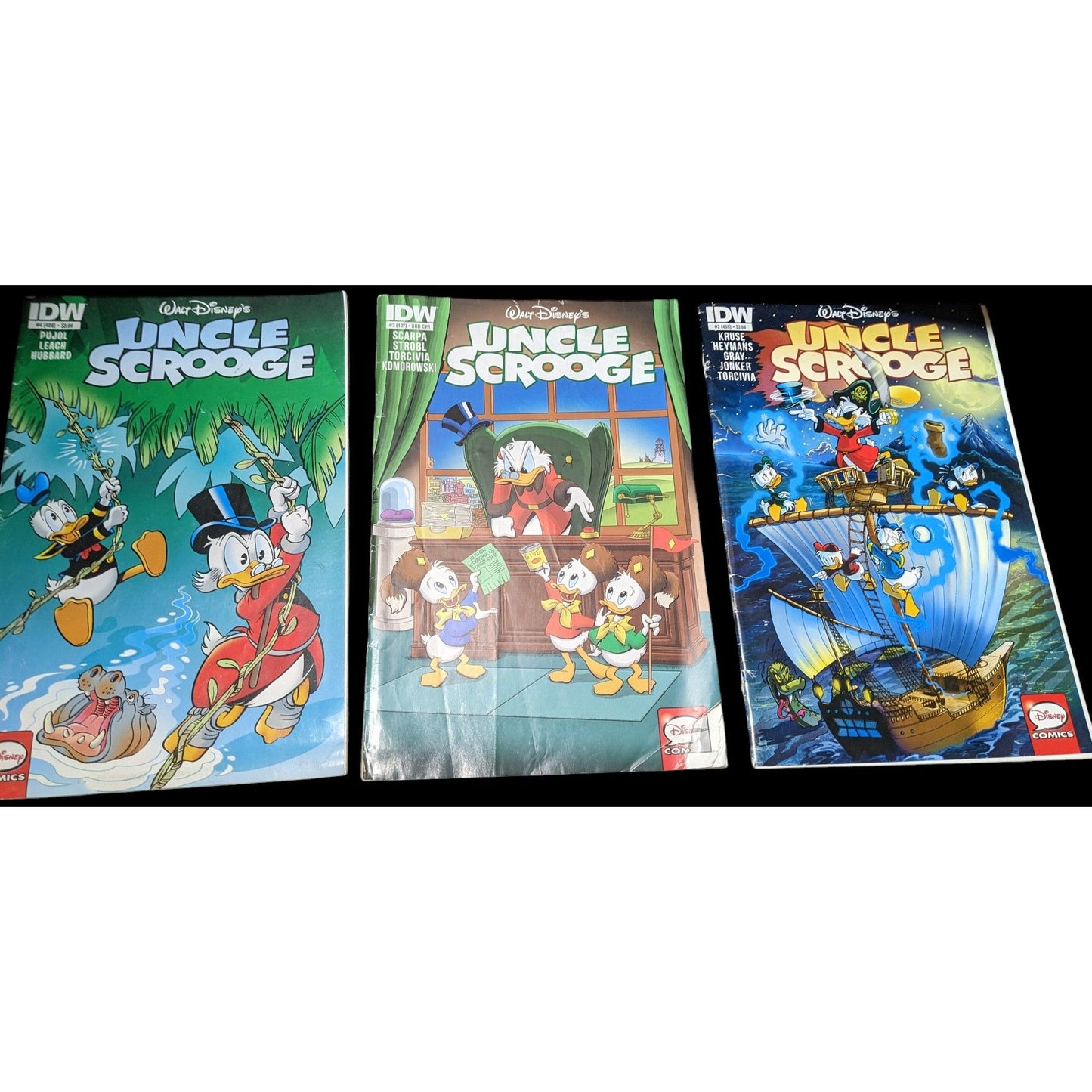 Walt Disney Uncle Scrooge Comic Book Bundle