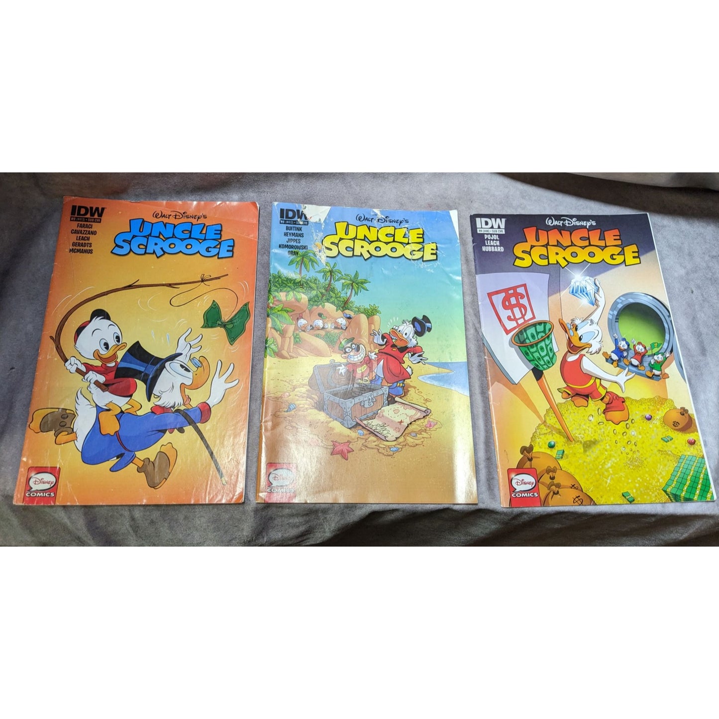 Walt Disney Uncle Scrooge Comic Book Bundle