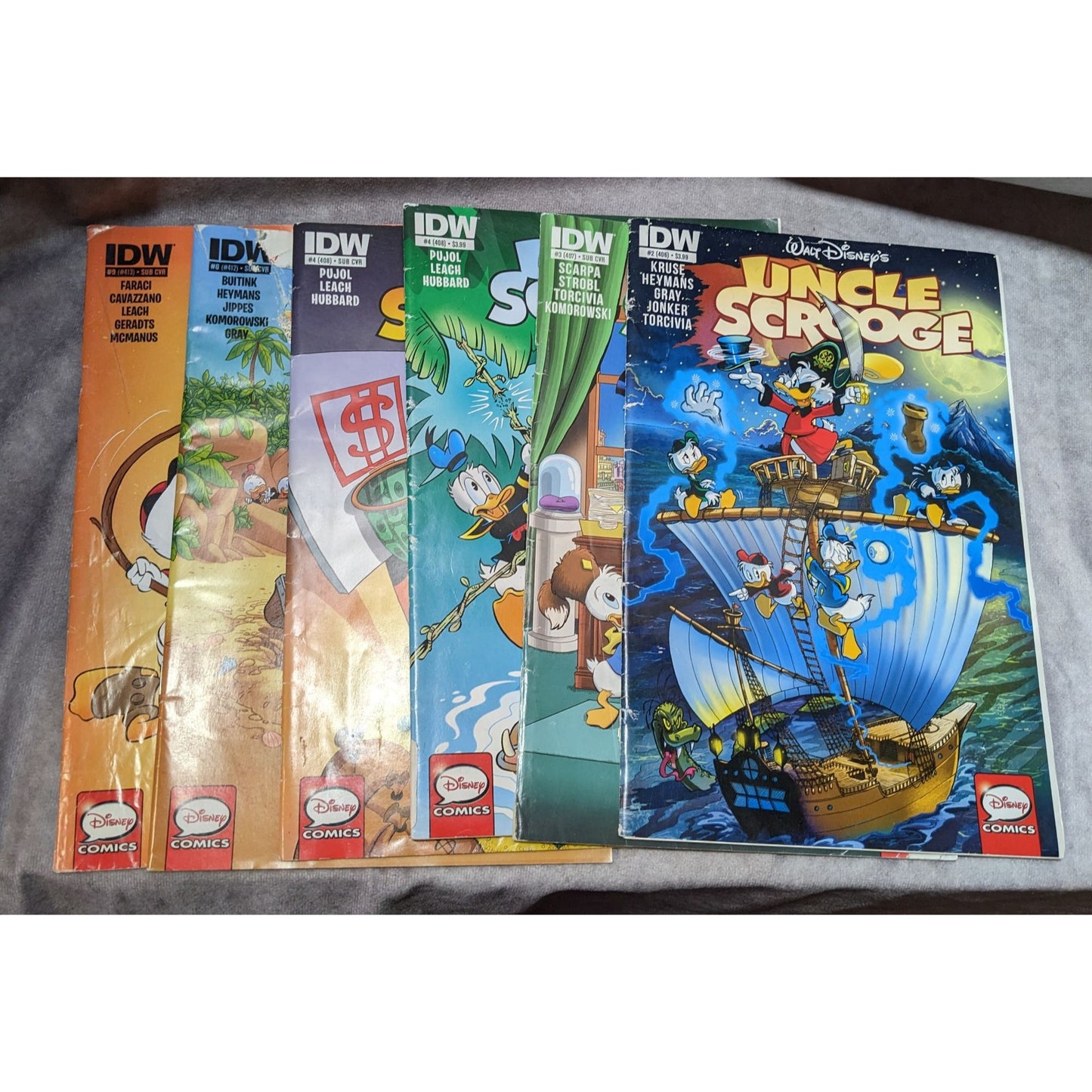 Walt Disney Uncle Scrooge Comic Book Bundle