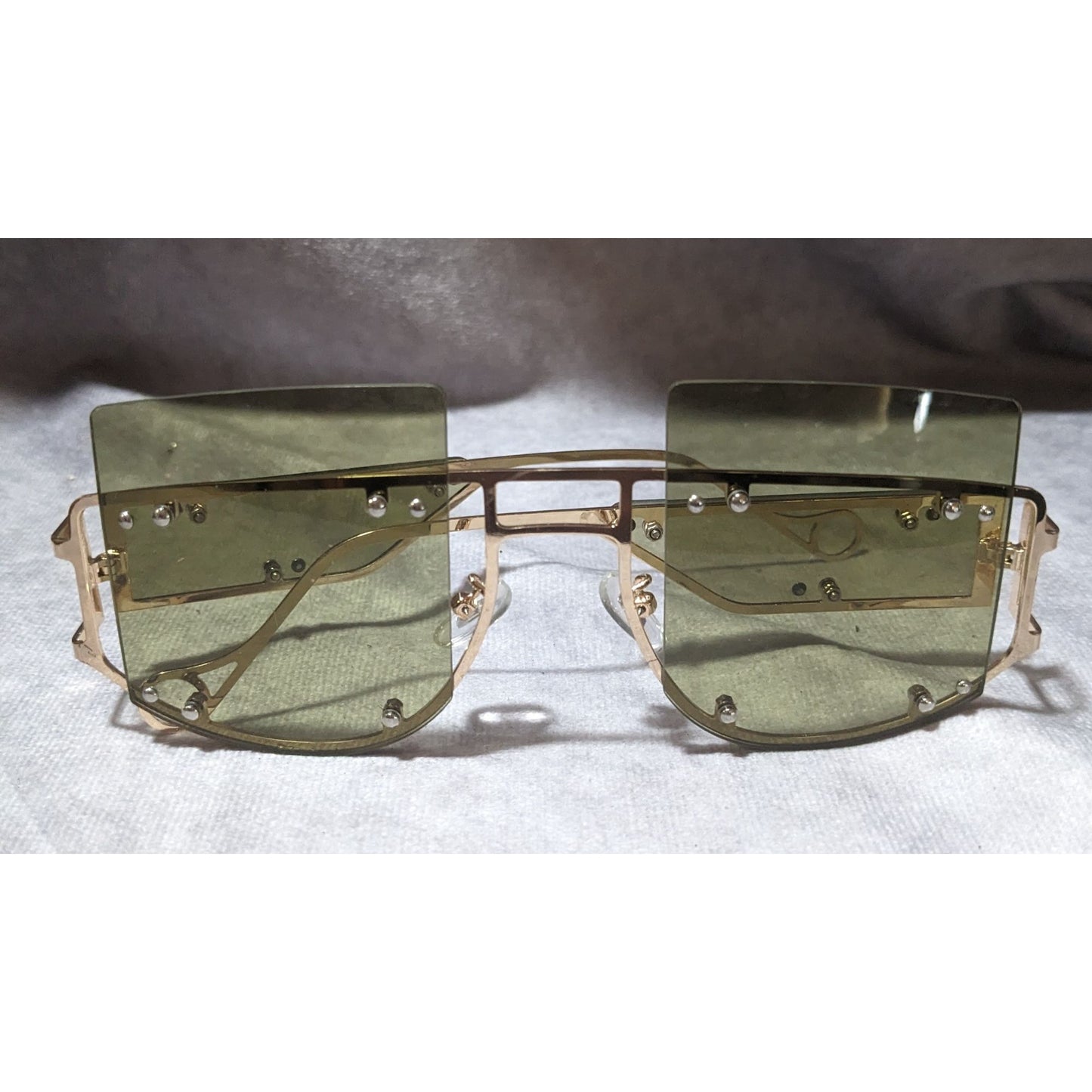 Funky Retro Steampunk Abstract Sunglasses