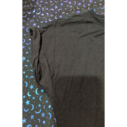 Lou & Grey Black T-Shirt Dress Size Medium