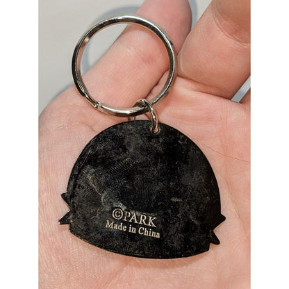Minnesota Loon Souvenir Keychain Blue Green Travel Keepsake Bird Lover Key Ring