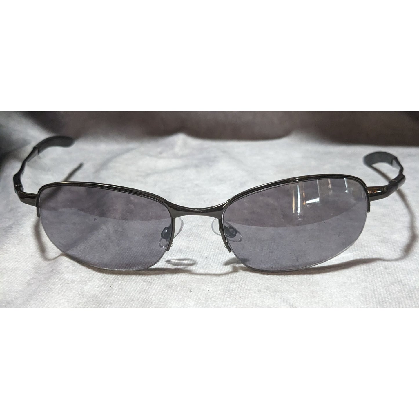 Solaray Gunmetal Tone Wide Width Sunglasses